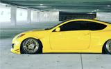 Overfender vorne Genesis Coupe 09-15