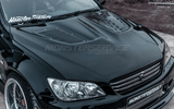 geschlitzte Motorhaube Lexus IS300 (00-05)